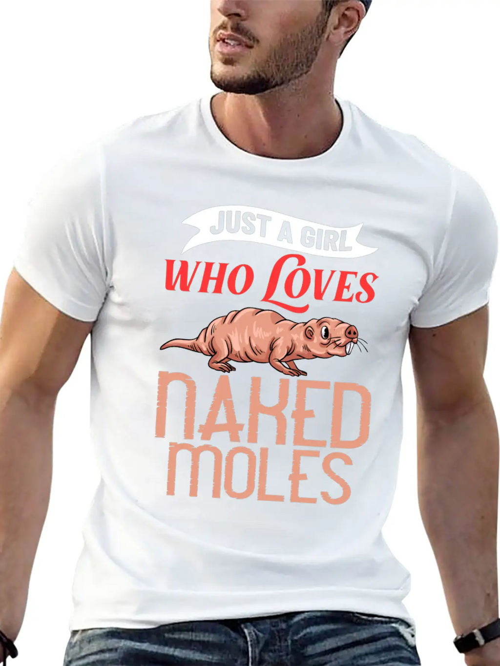 Naked Mole Rat Sand Puppy African Animal Unisex Casual T-Shirt – Clean Design For Daily Comfort