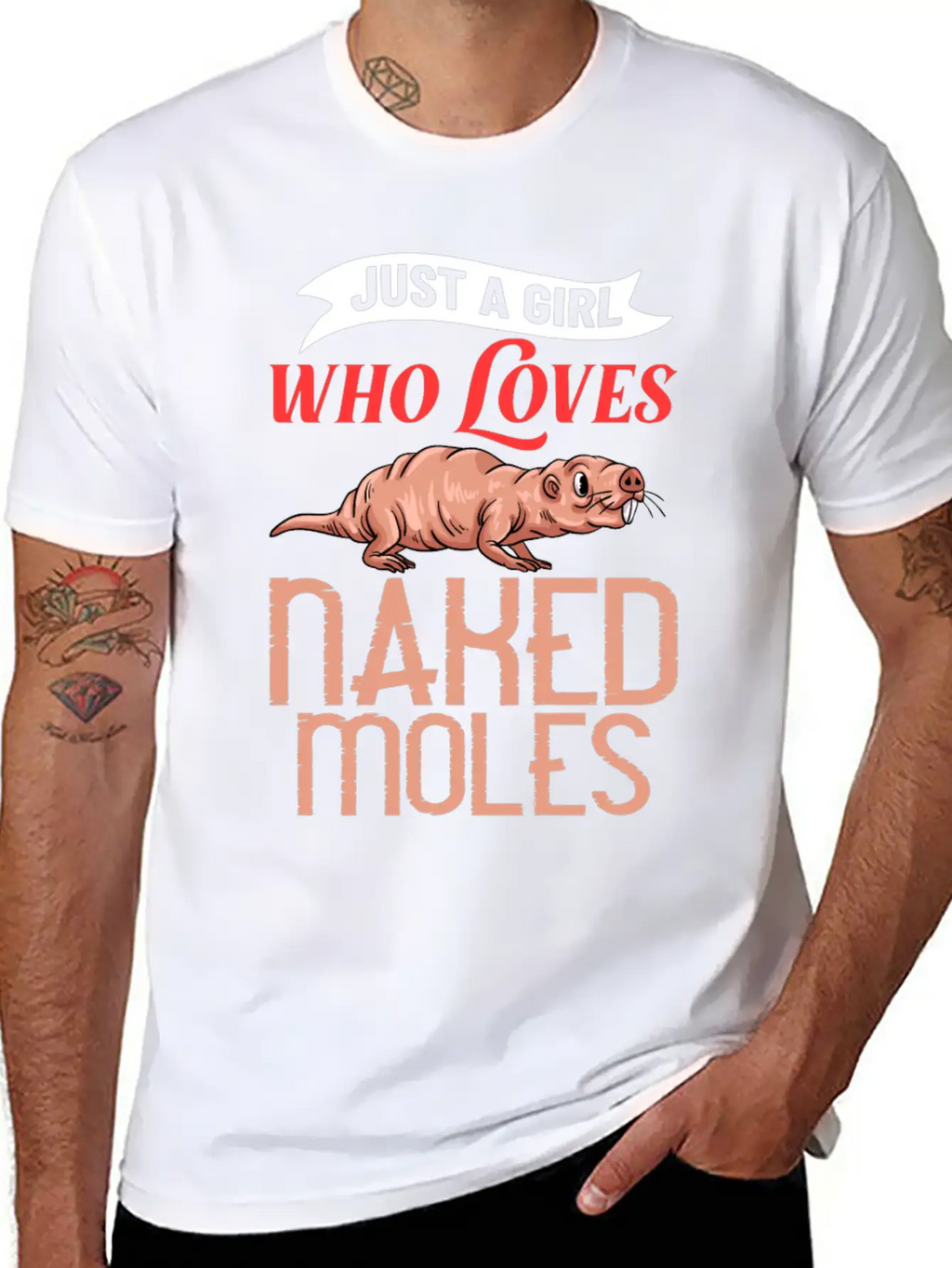 Naked Mole Rat Sand Puppy African Animal Unisex Casual T-Shirt – Clean Design For Daily Comfort