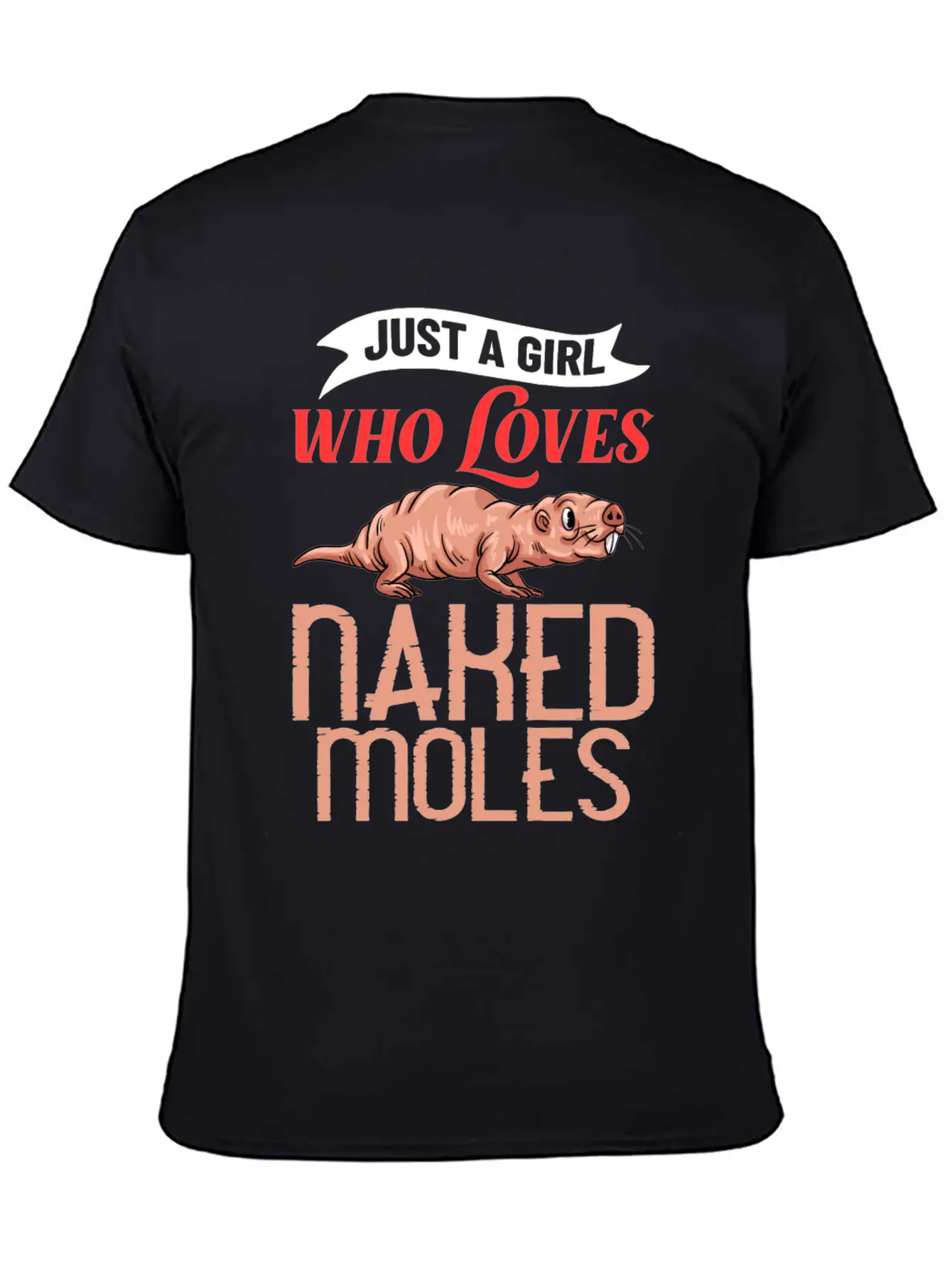 Naked Mole Rat Sand Puppy African Animal Unisex Casual T-Shirt – Clean Design For Daily Comfort
