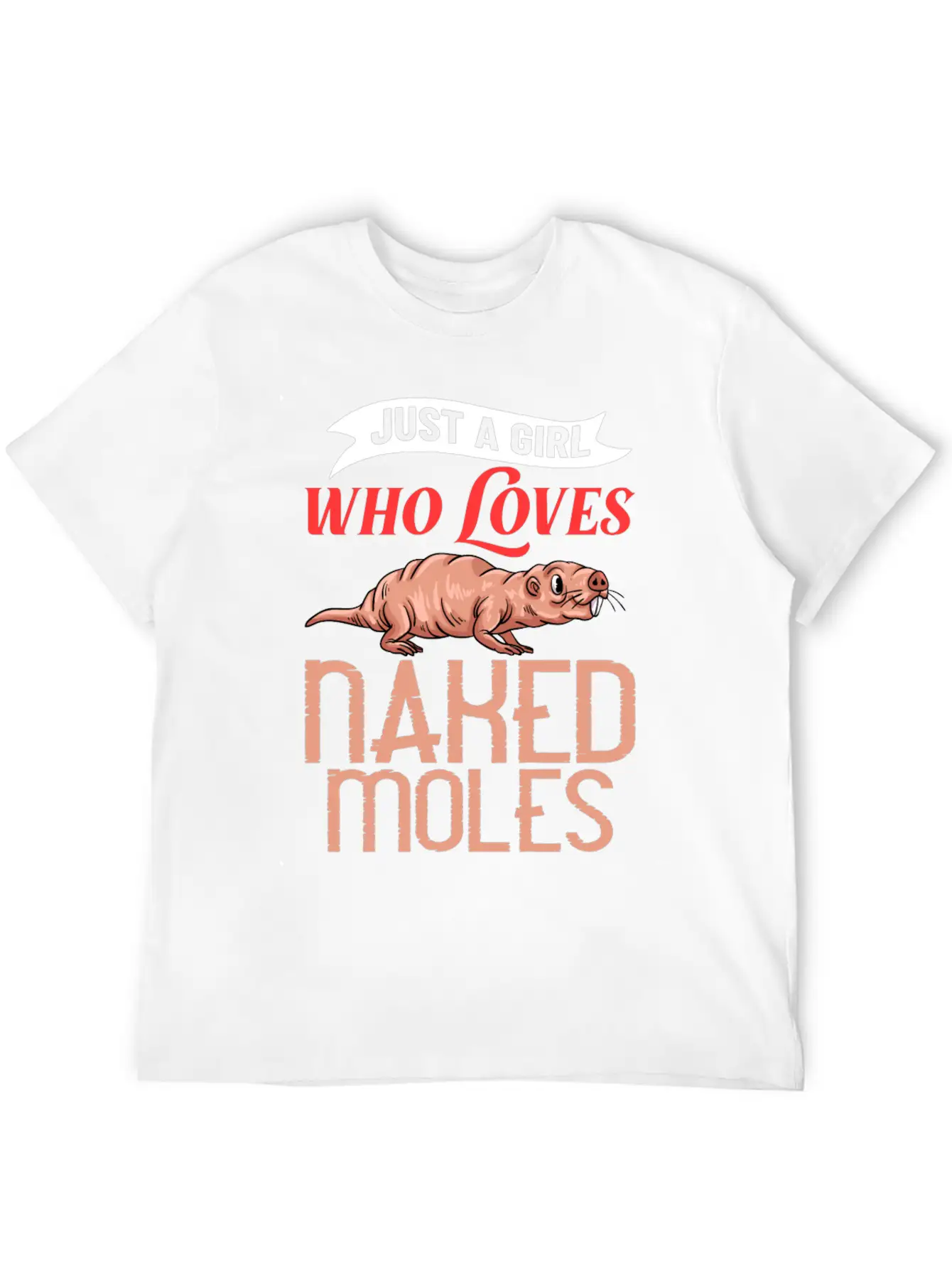 Naked Mole Rat Sand Puppy African Animal Unisex Casual T-Shirt – Clean Design For Daily Comfort