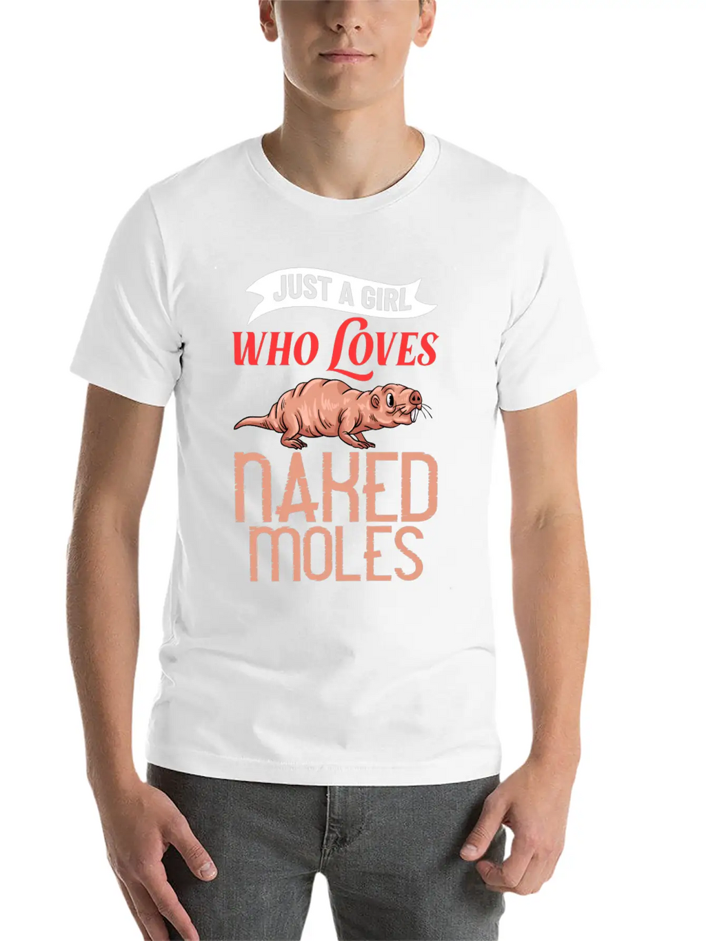 Naked Mole Rat Sand Puppy African Animal Unisex Casual T-Shirt – Clean Design For Daily Comfort
