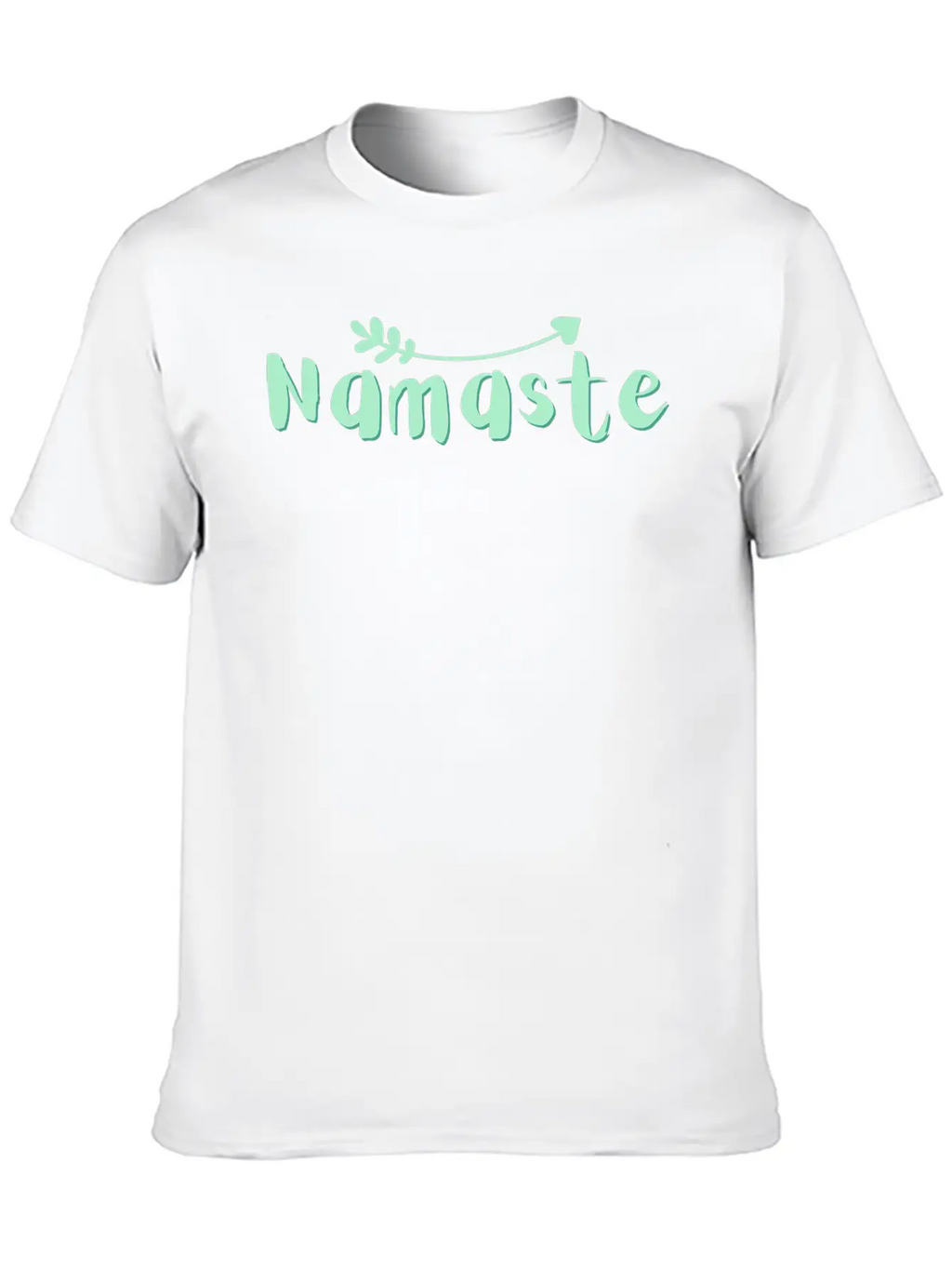 Namaste Classic Fit Graphic Tee For Daily Comfort – Unisex Cotton Shirt