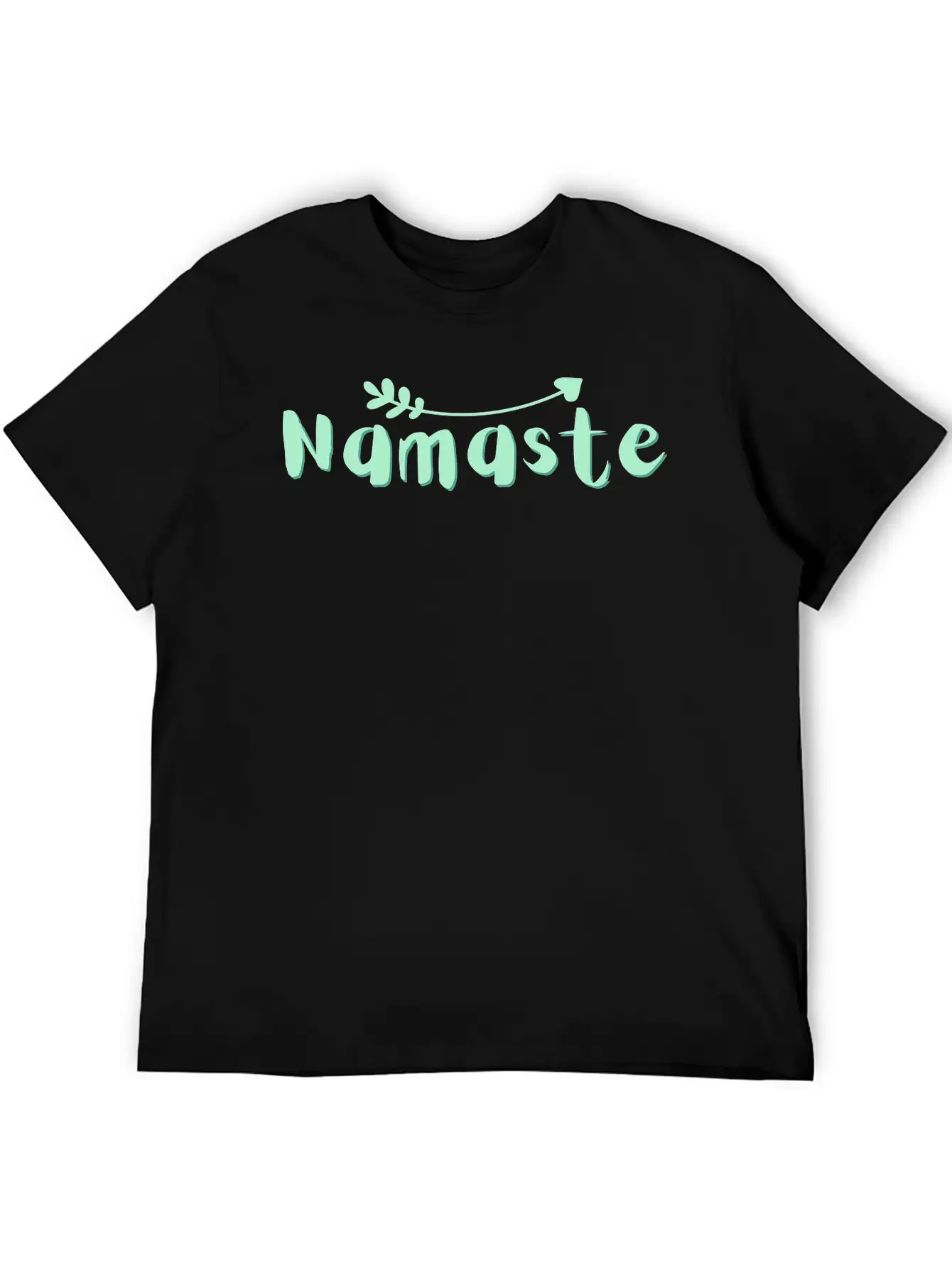 Namaste Classic Fit Graphic Tee For Daily Comfort – Unisex Cotton Shirt