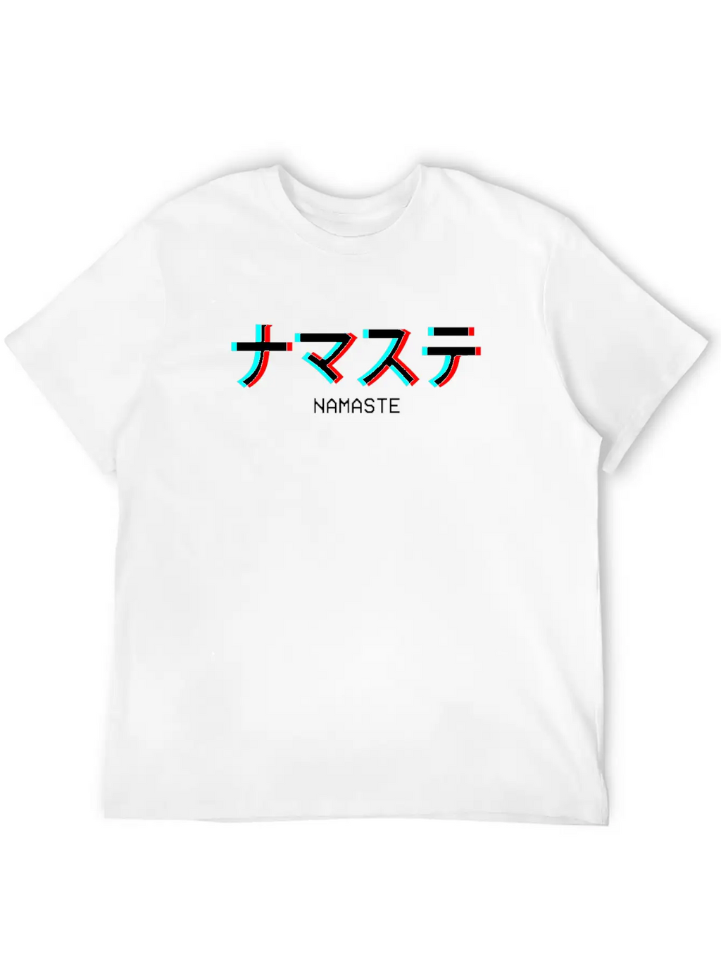 Namaste Japanese Vaporwave Aesthetic Gift Stylish Everyday T-Shirt – Unisex Basic Cotton Tee