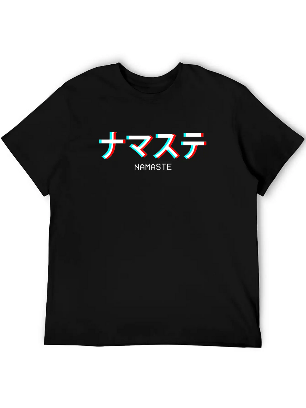 Namaste Japanese Vaporwave Aesthetic Gift Stylish Everyday T-Shirt – Unisex Basic Cotton Tee