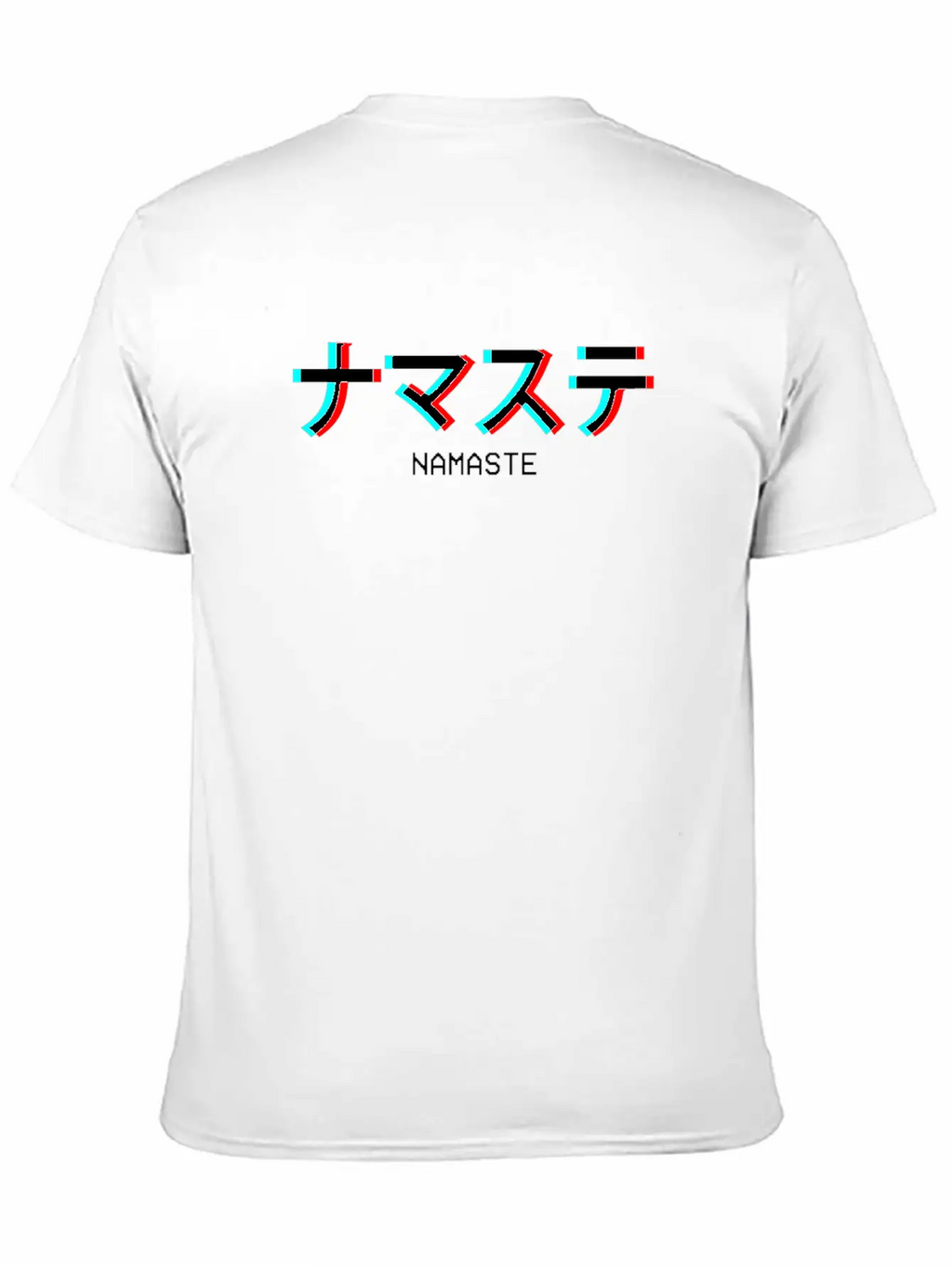 Namaste Japanese Vaporwave Aesthetic Gift Stylish Everyday T-Shirt – Unisex Basic Cotton Tee