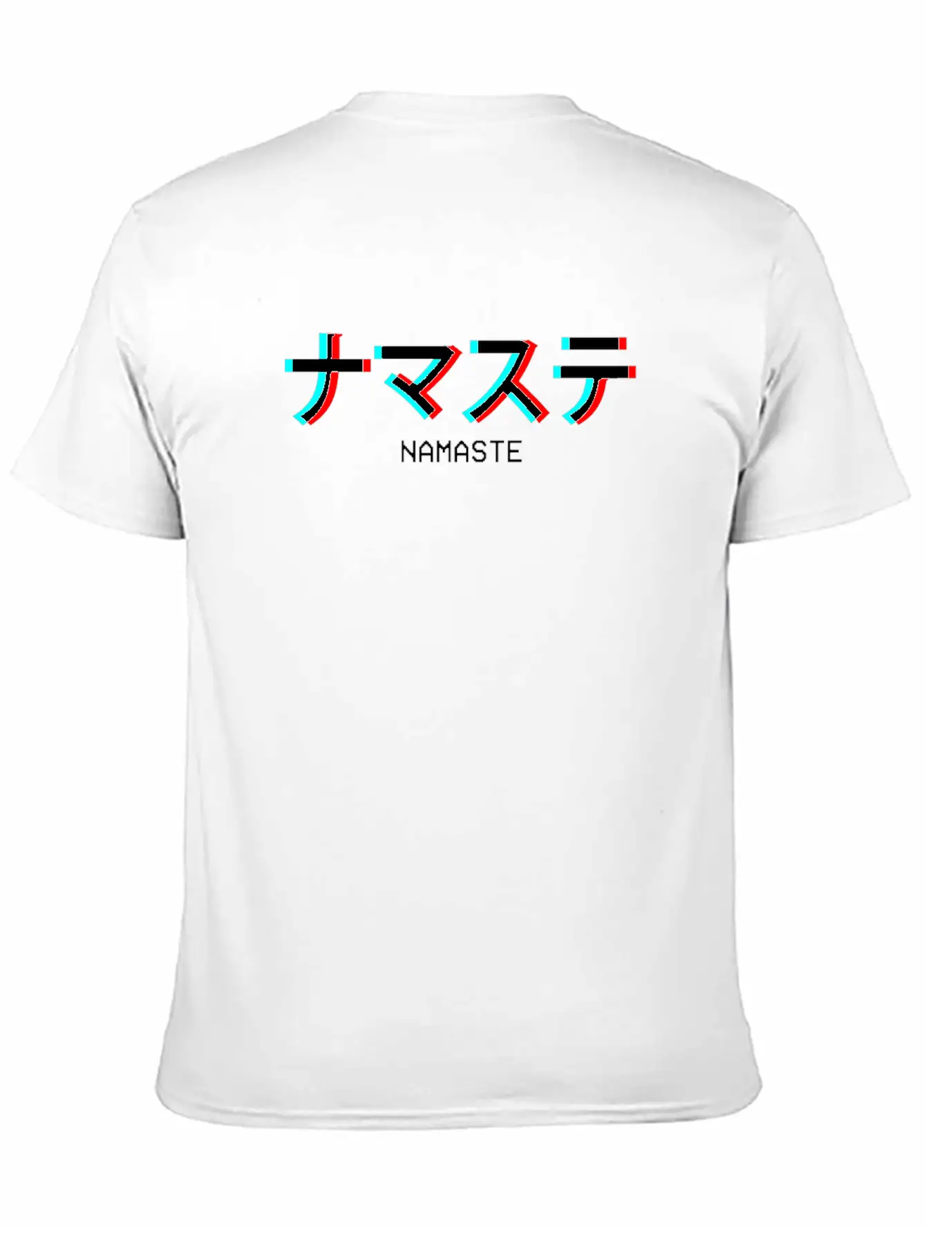 Namaste Japanese Vaporwave Aesthetic Gift Stylish Everyday T-Shirt – Unisex Basic Cotton Tee