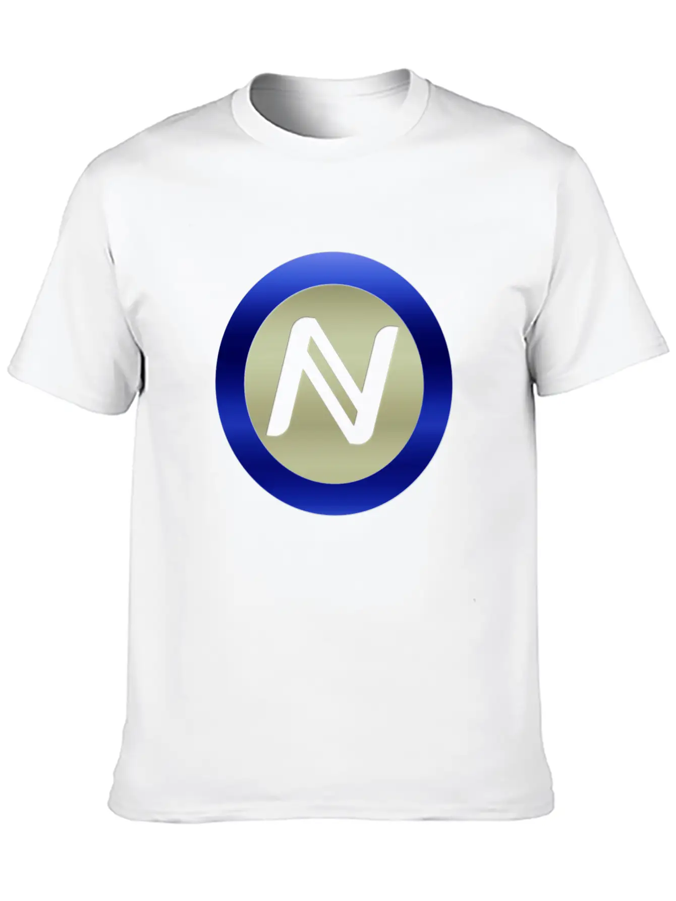 Namecoin LOGO NEW GOLD 2 Essential Cotton Tee For Daily Outfits – Unisex Style
