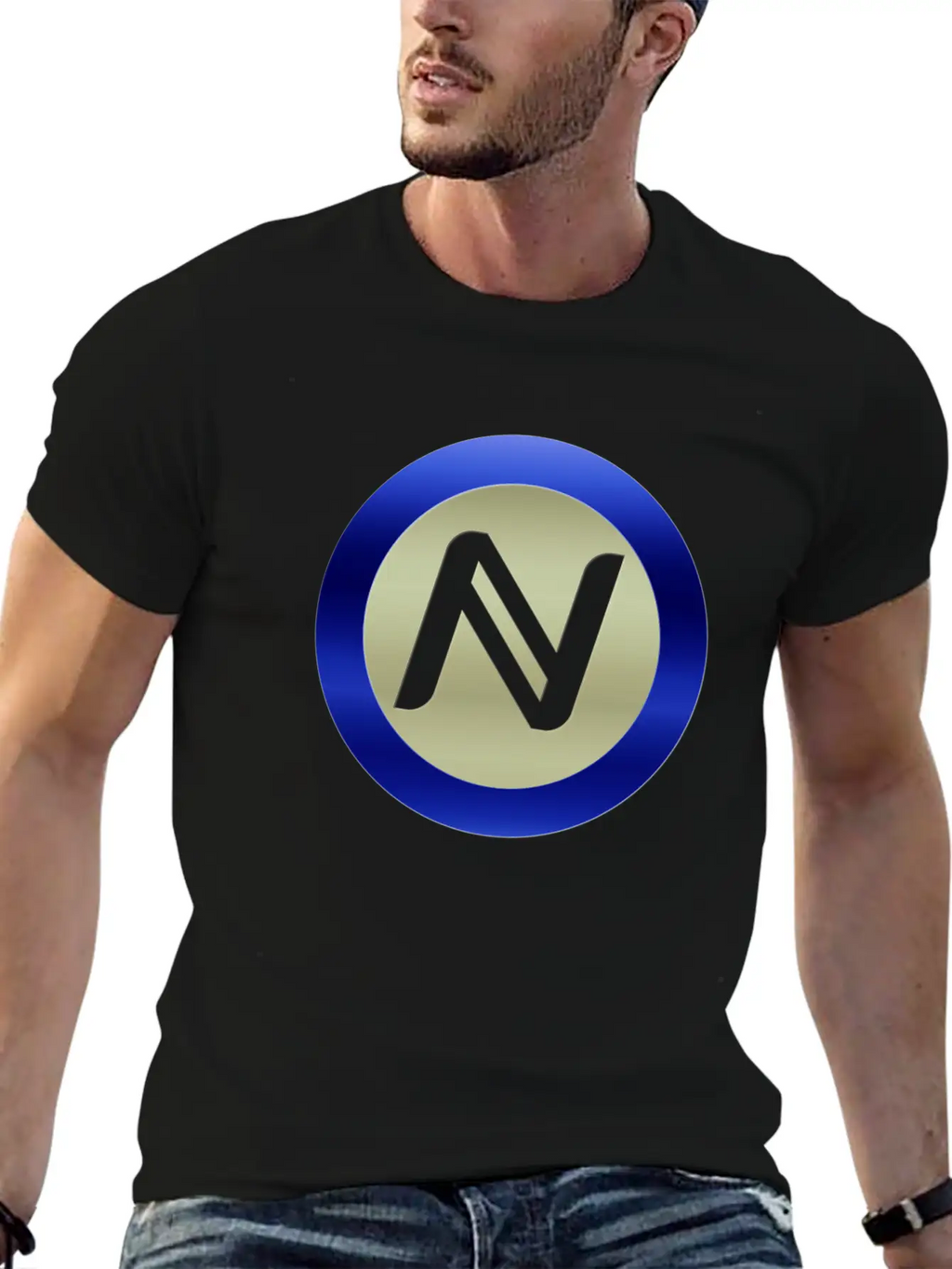 Namecoin LOGO NEW GOLD 2 Essential Cotton Tee For Daily Outfits – Unisex Style