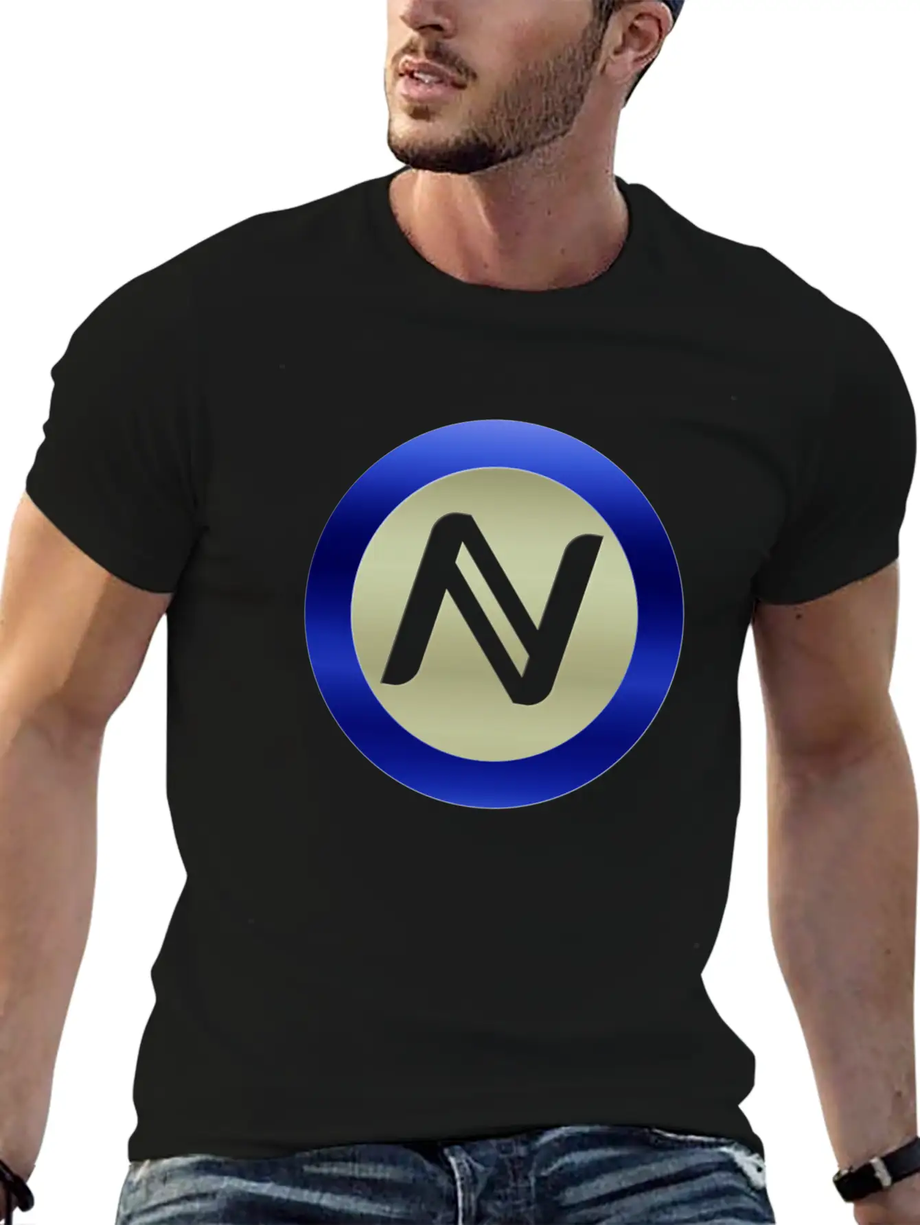 Namecoin LOGO NEW GOLD 2 Essential Cotton Tee For Daily Outfits – Unisex Style