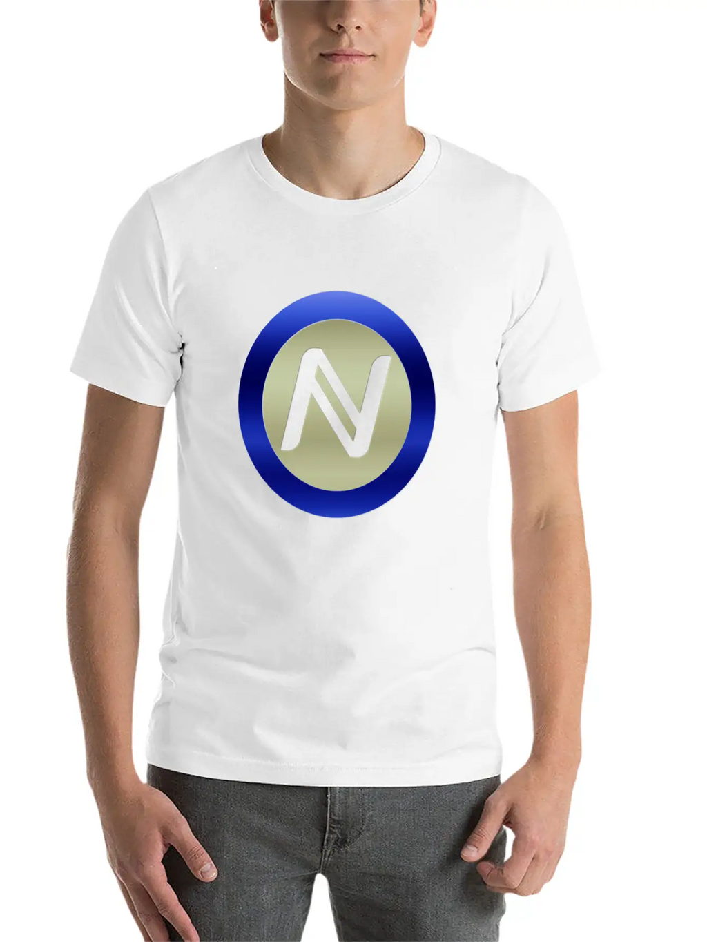 Namecoin LOGO NEW GOLD 2 Essential Cotton Tee For Daily Outfits – Unisex Style