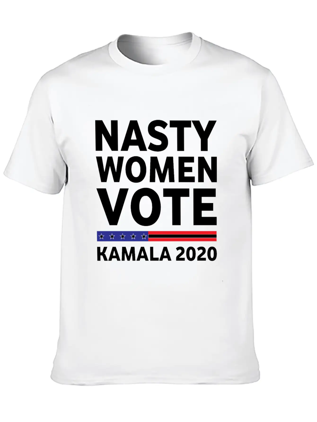 Nasty Woman Votes Kamala 2020 Classic Fit Graphic Tee For Daily Comfort – Unisex Cotton Shirt