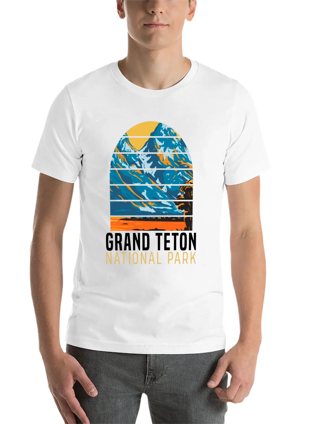 National Park Outdoor Mountain Wildlife Adventure Unisex Casual T-Shirt – Clean Design For Daily Comfort