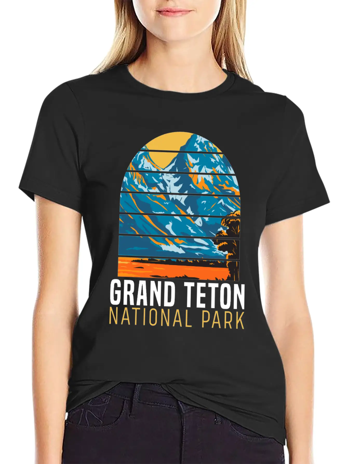 National Park Outdoor Mountain Wildlife Adventure Unisex Casual T-Shirt – Clean Design For Daily Comfort