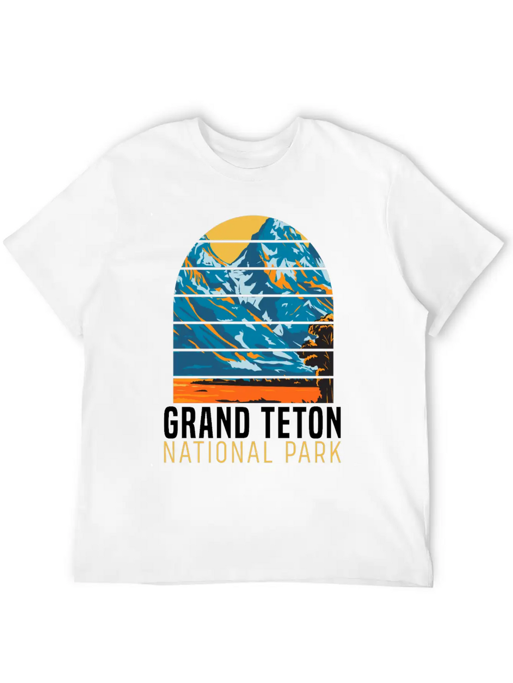 National Park Outdoor Mountain Wildlife Adventure Unisex Casual T-Shirt – Clean Design For Daily Comfort