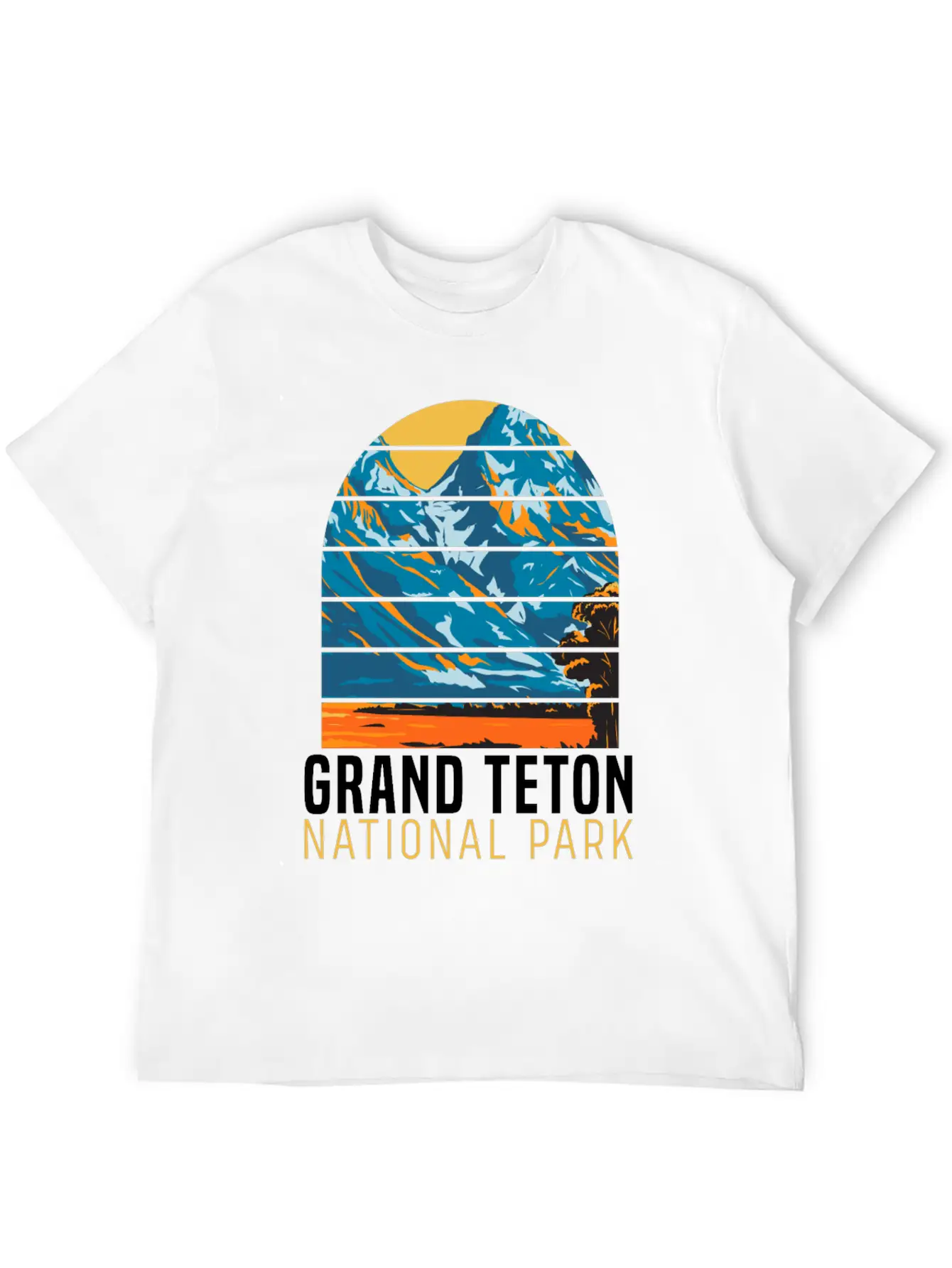 National Park Outdoor Mountain Wildlife Adventure Unisex Casual T-Shirt – Clean Design For Daily Comfort