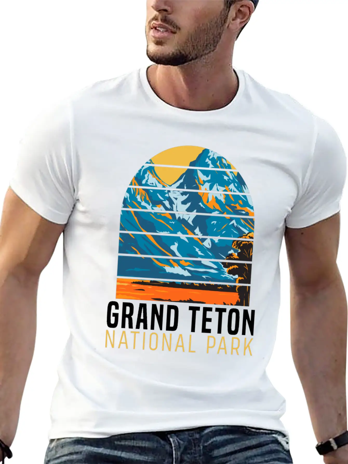 National Park Outdoor Mountain Wildlife Adventure Unisex Casual T-Shirt – Clean Design For Daily Comfort