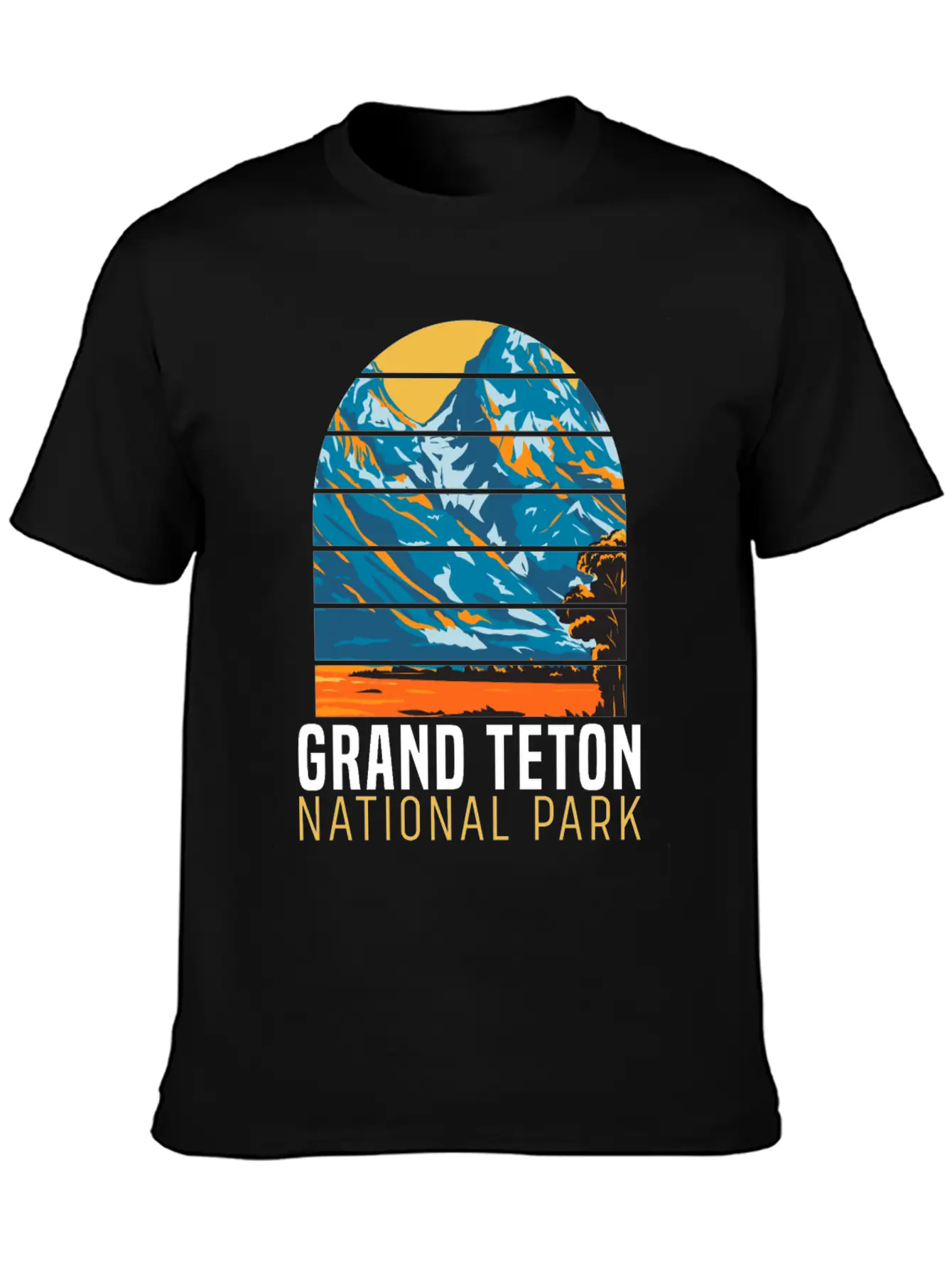 National Park Outdoor Mountain Wildlife Adventure Unisex Casual T-Shirt – Clean Design For Daily Comfort