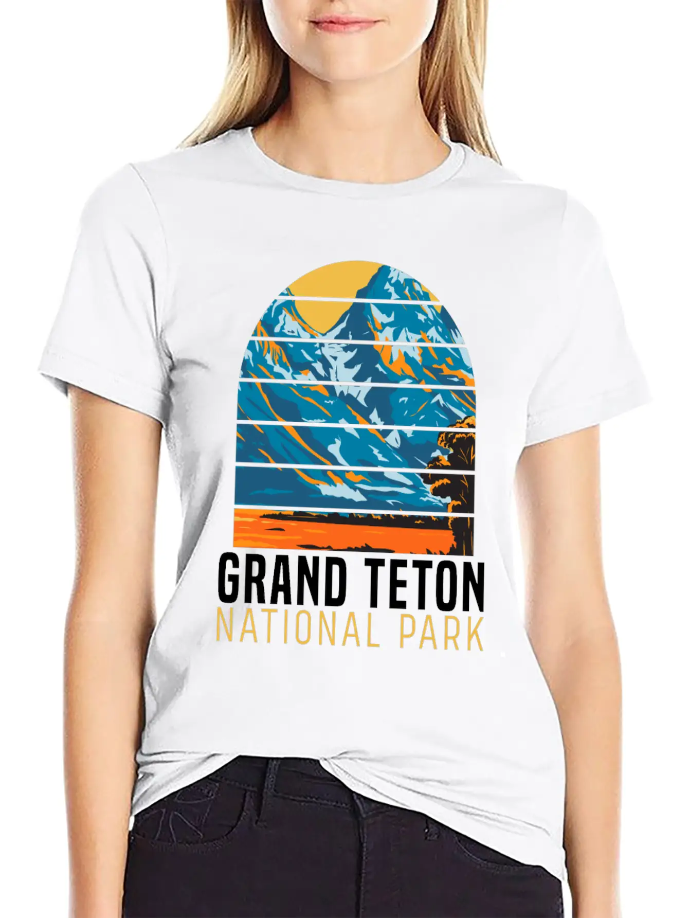 National Park Outdoor Mountain Wildlife Adventure Unisex Casual T-Shirt – Clean Design For Daily Comfort