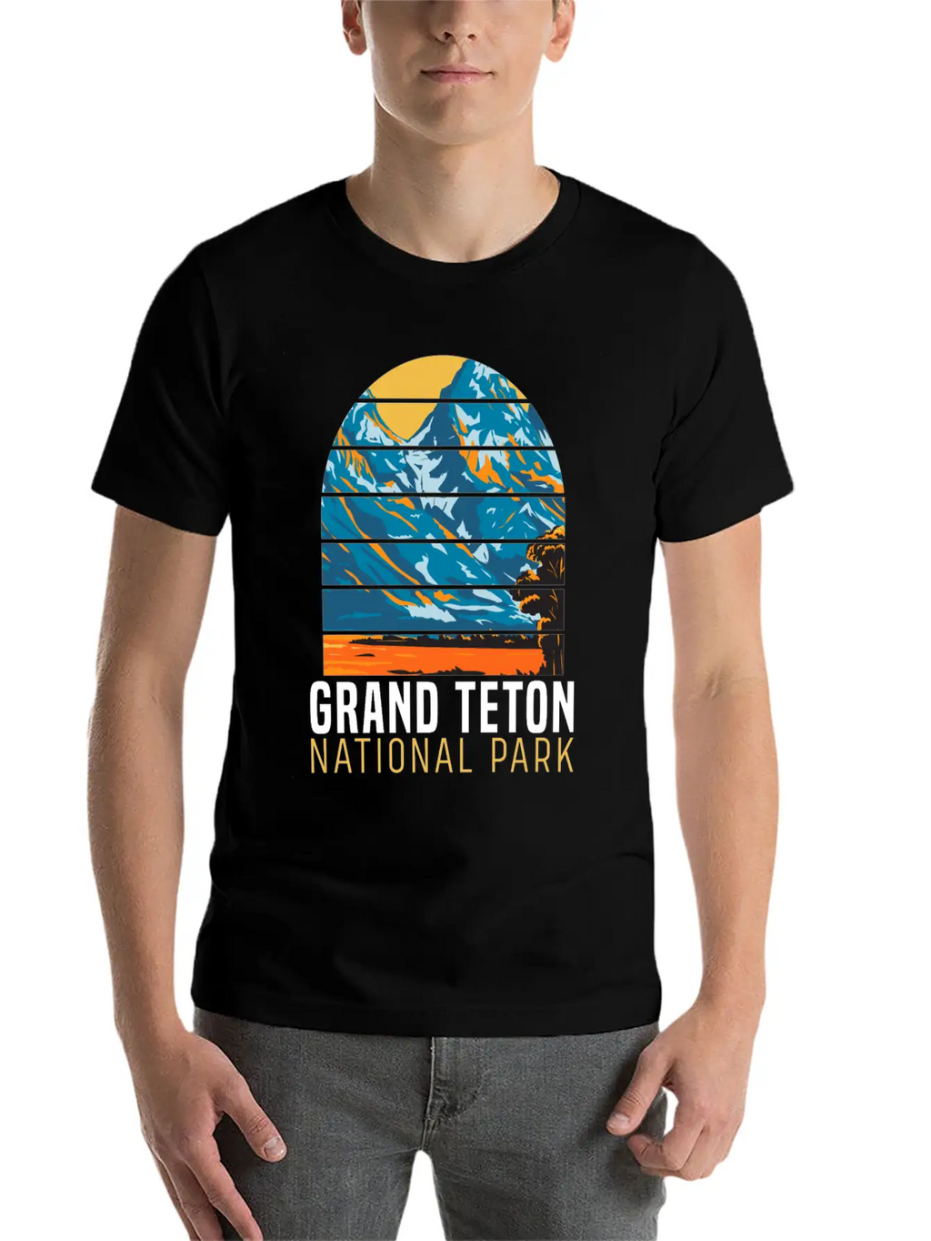 National Park Outdoor Mountain Wildlife Adventure Unisex Casual T-Shirt – Clean Design For Daily Comfort