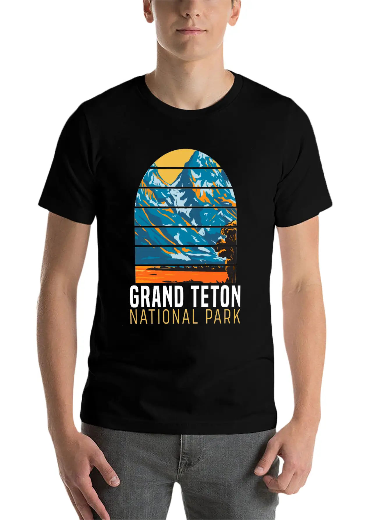 National Park Outdoor Mountain Wildlife Adventure Unisex Casual T-Shirt – Clean Design For Daily Comfort