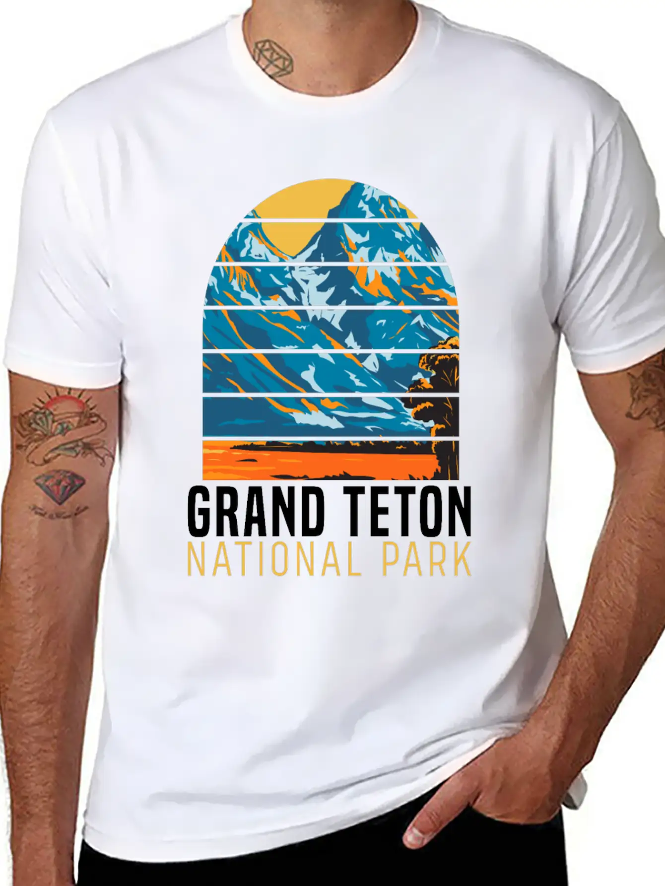 National Park Outdoor Mountain Wildlife Adventure Unisex Casual T-Shirt – Clean Design For Daily Comfort
