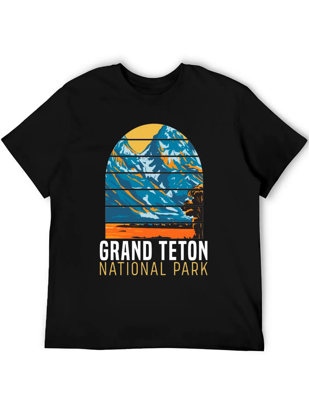 National Park Outdoor Mountain Wildlife Adventure Unisex Casual T-Shirt – Clean Design For Daily Comfort
