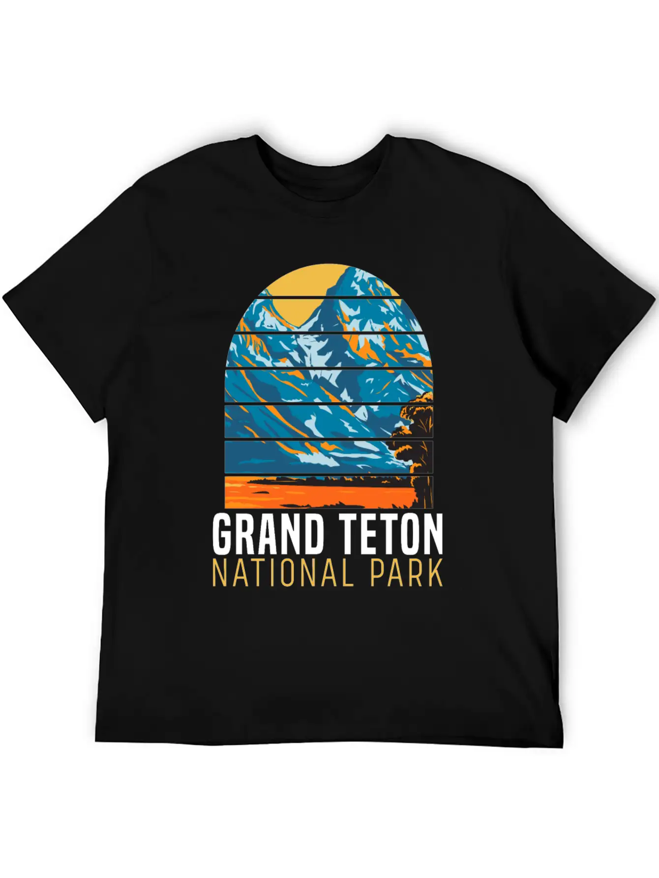 National Park Outdoor Mountain Wildlife Adventure Unisex Casual T-Shirt – Clean Design For Daily Comfort