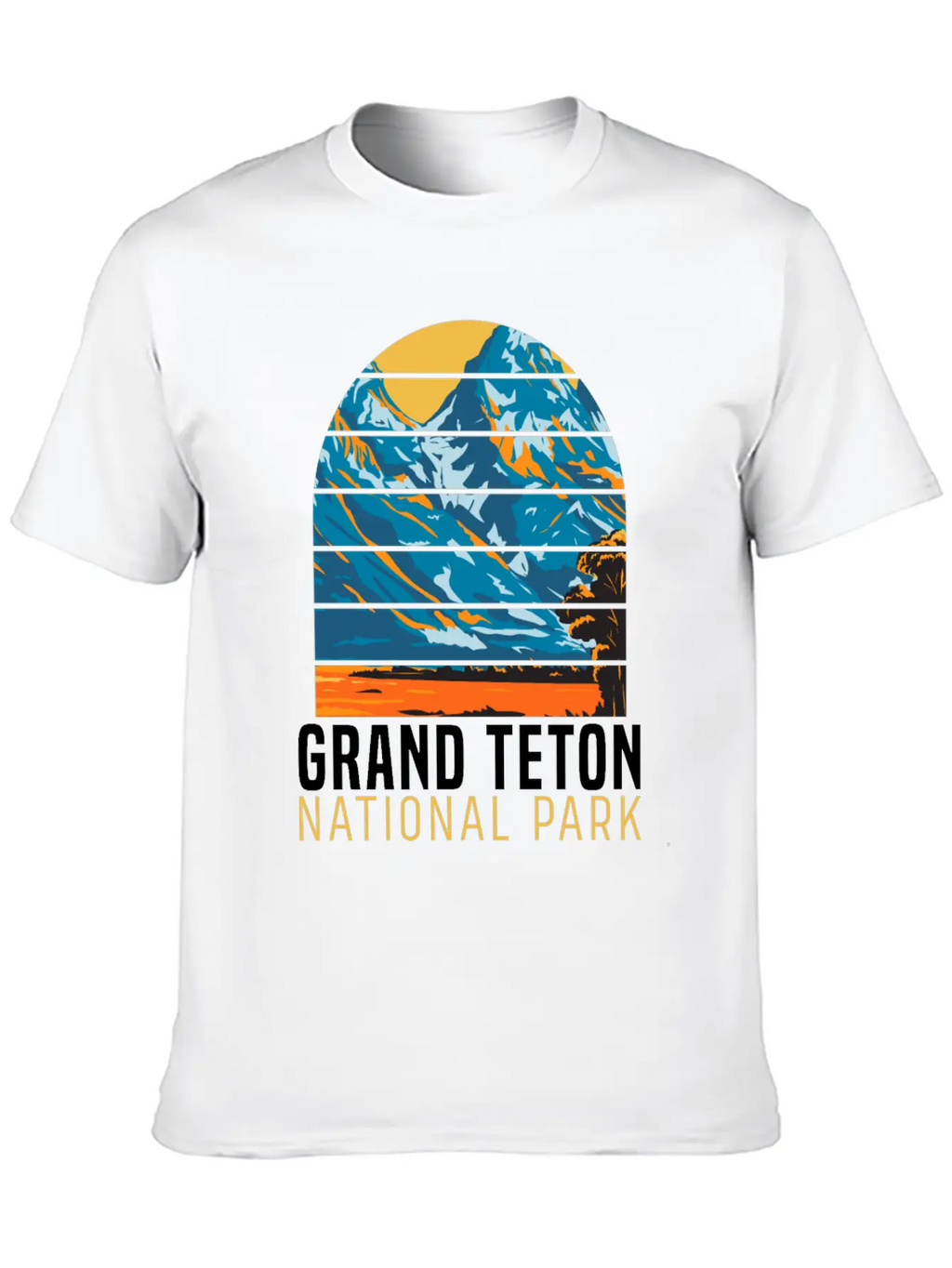 National Park Outdoor Mountain Wildlife Adventure Unisex Casual T-Shirt – Clean Design For Daily Comfort