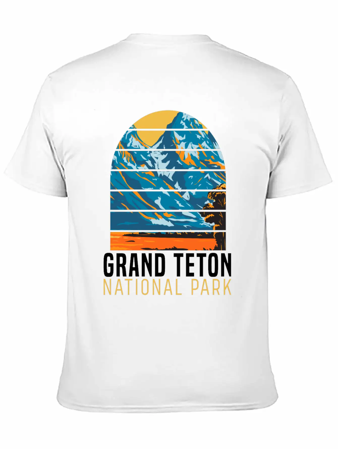 National Park Outdoor Mountain Wildlife Adventure Unisex Casual T-Shirt – Clean Design For Daily Comfort