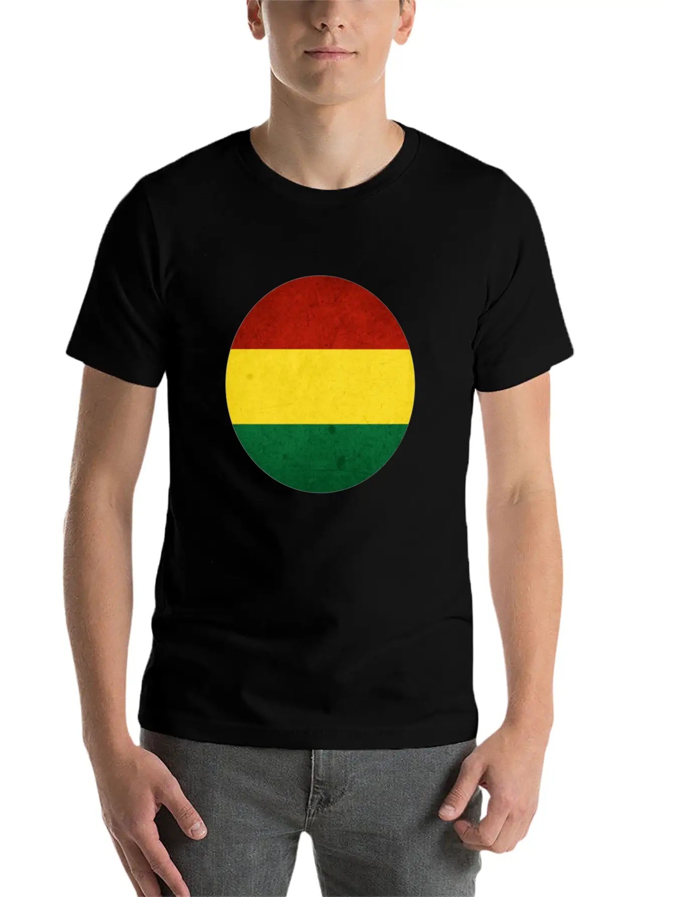 Nationality Country Flag Unisex Short Sleeve Soft Cotton T-Shirt – Casual Everyday Wear