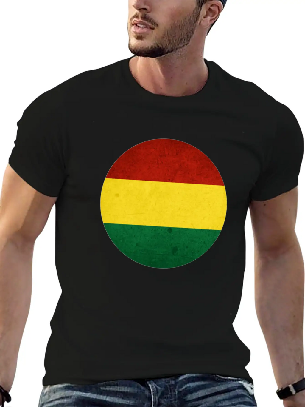 Nationality Country Flag Unisex Short Sleeve Soft Cotton T-Shirt – Casual Everyday Wear