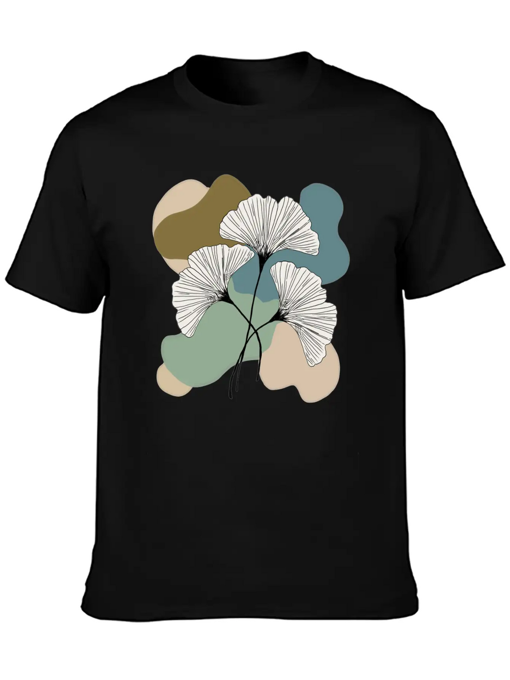 Natural Abstraction Unisex Casual T-Shirt – Clean Design For Daily Comfort