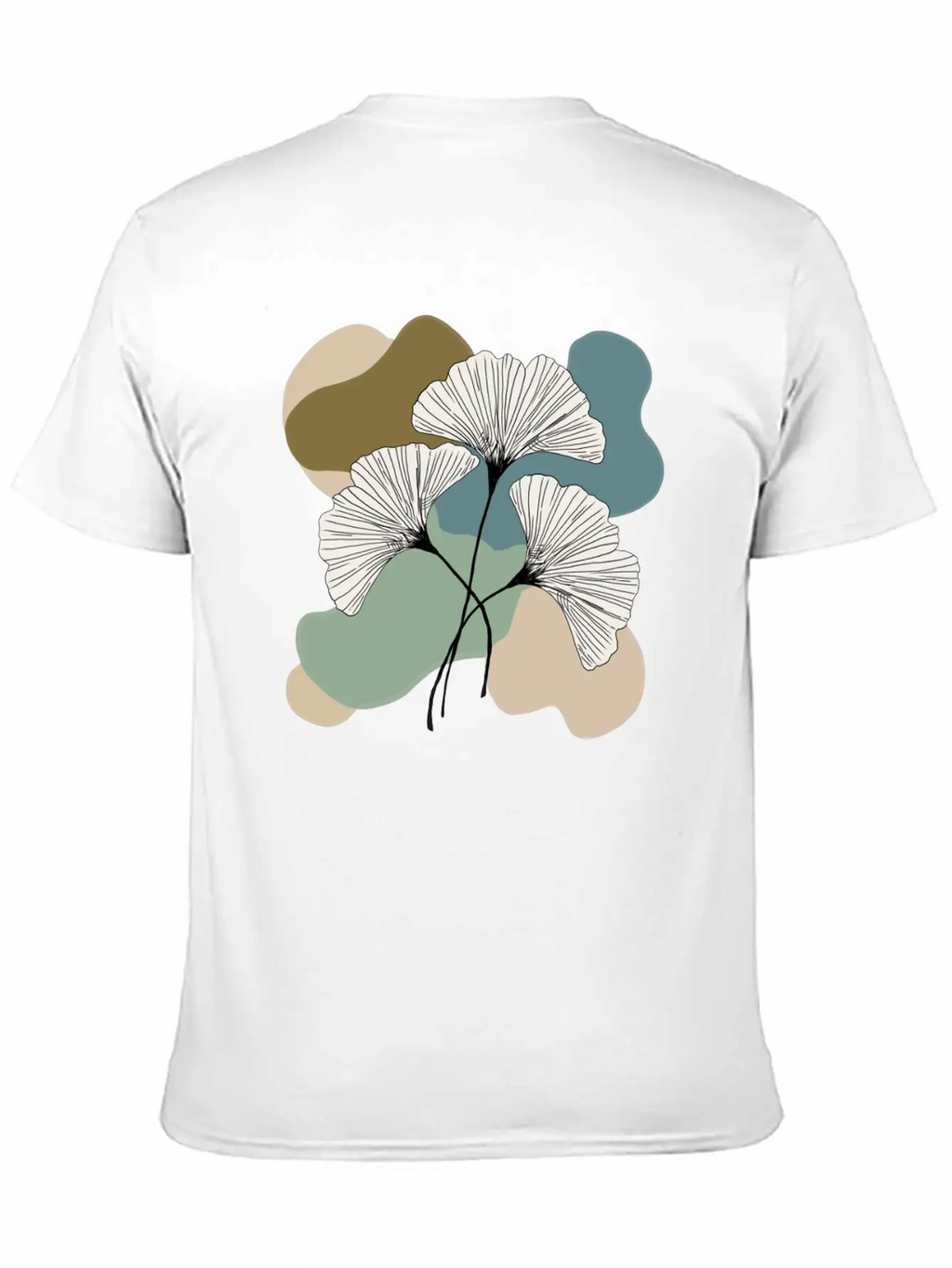 Natural Abstraction Unisex Casual T-Shirt – Clean Design For Daily Comfort