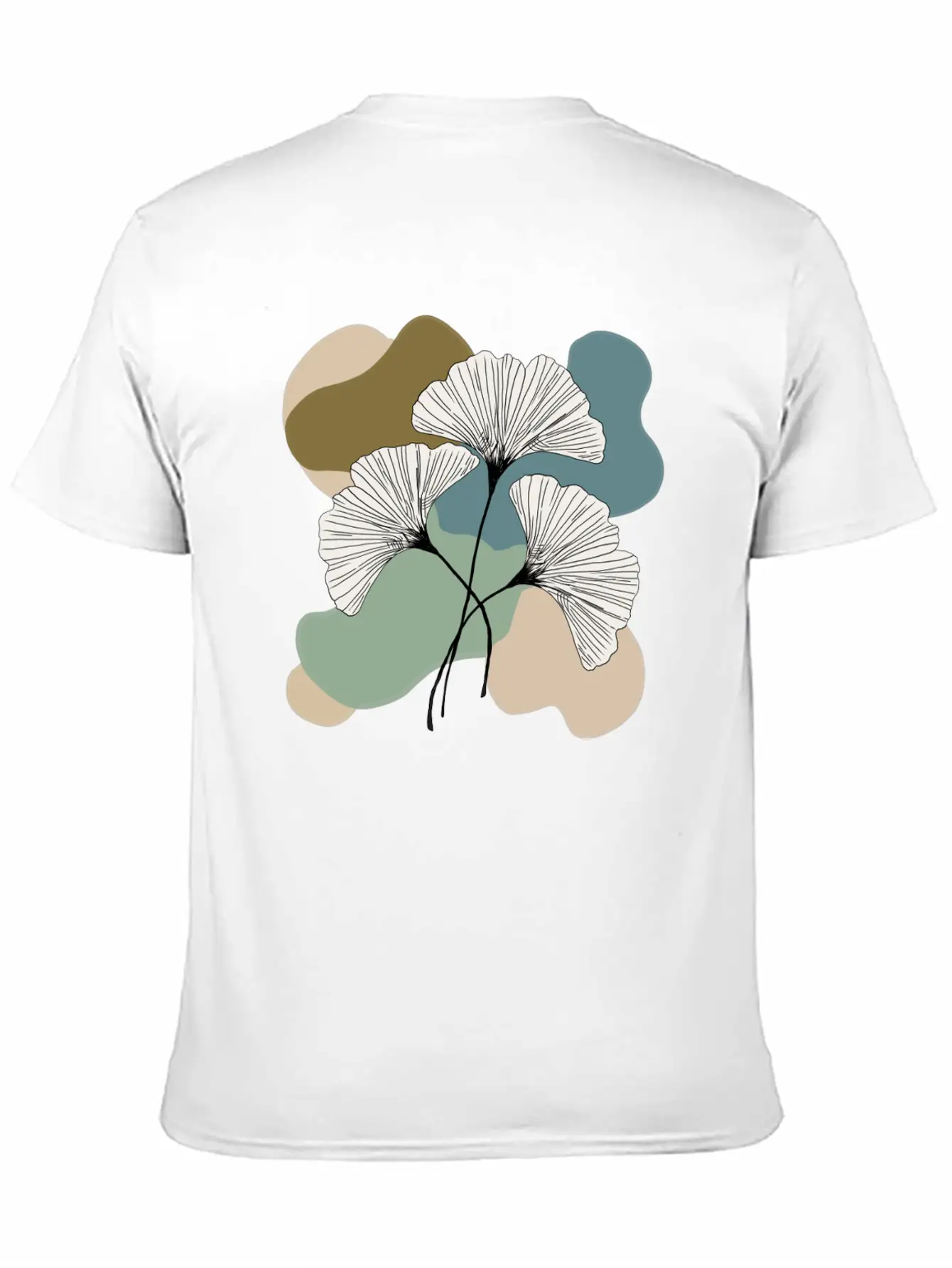Natural Abstraction Unisex Casual T-Shirt – Clean Design For Daily Comfort