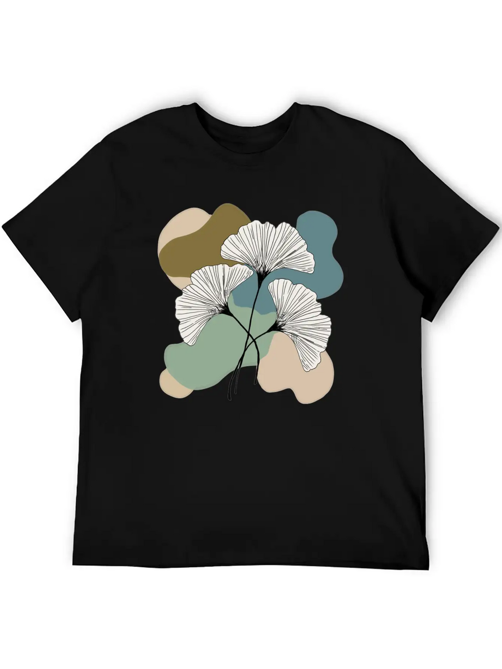 Natural Abstraction Unisex Casual T-Shirt – Clean Design For Daily Comfort