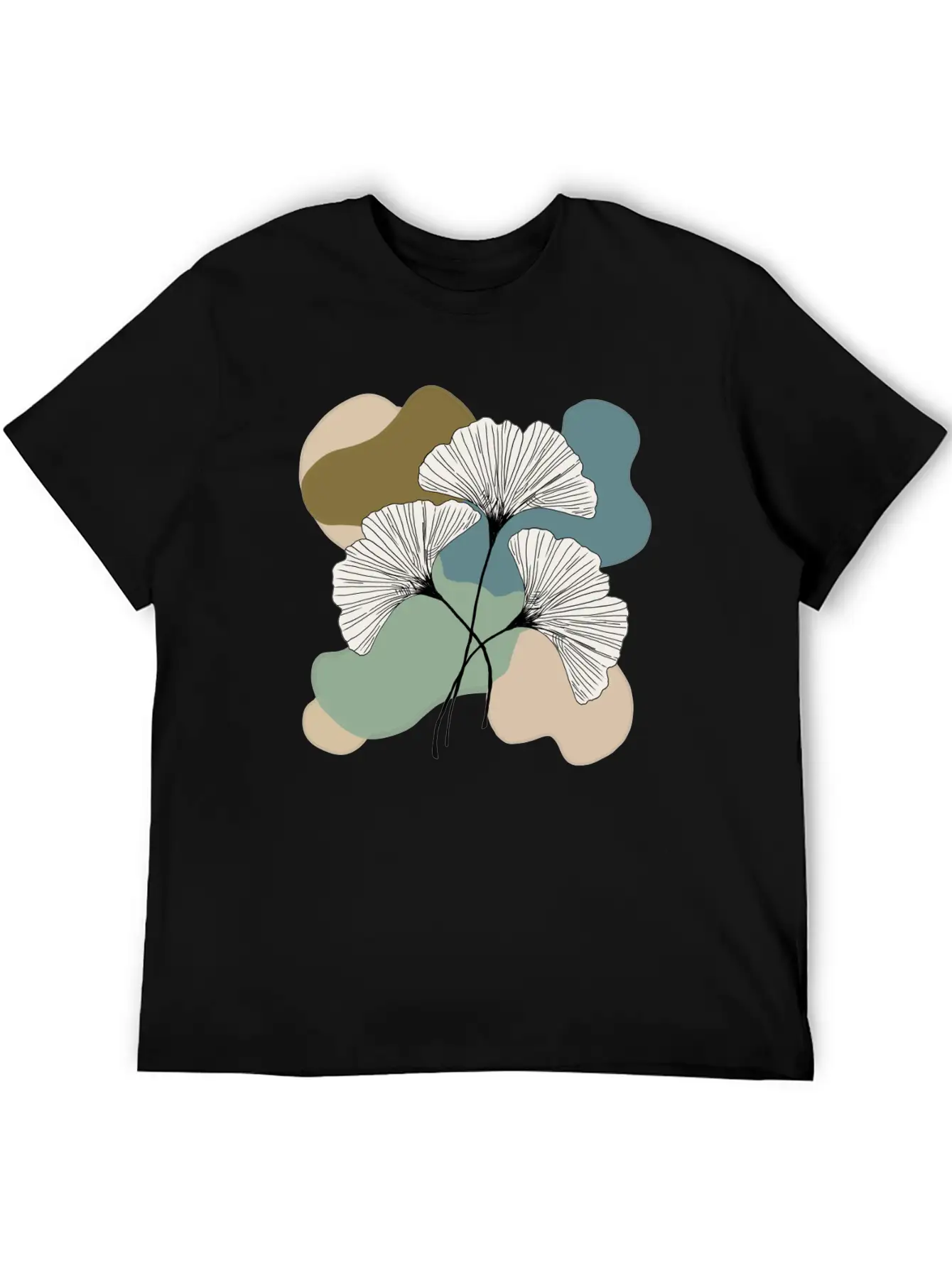 Natural Abstraction Unisex Casual T-Shirt – Clean Design For Daily Comfort