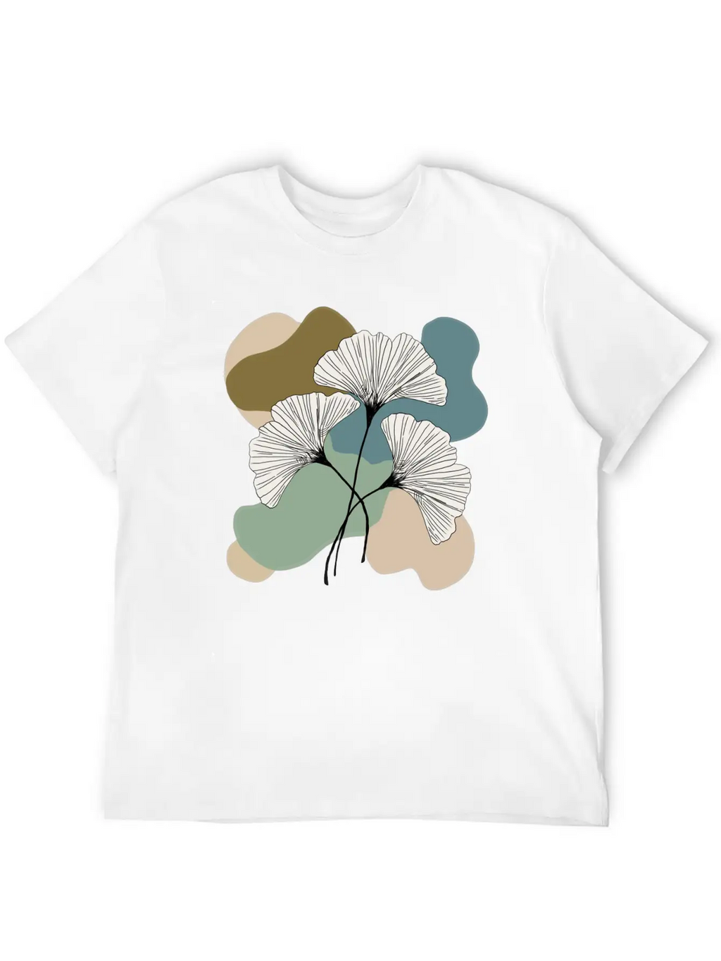 Natural Abstraction Unisex Casual T-Shirt – Clean Design For Daily Comfort