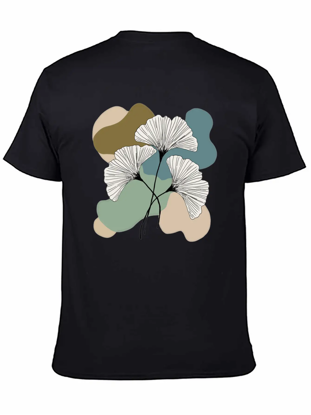 Natural Abstraction Unisex Casual T-Shirt – Clean Design For Daily Comfort