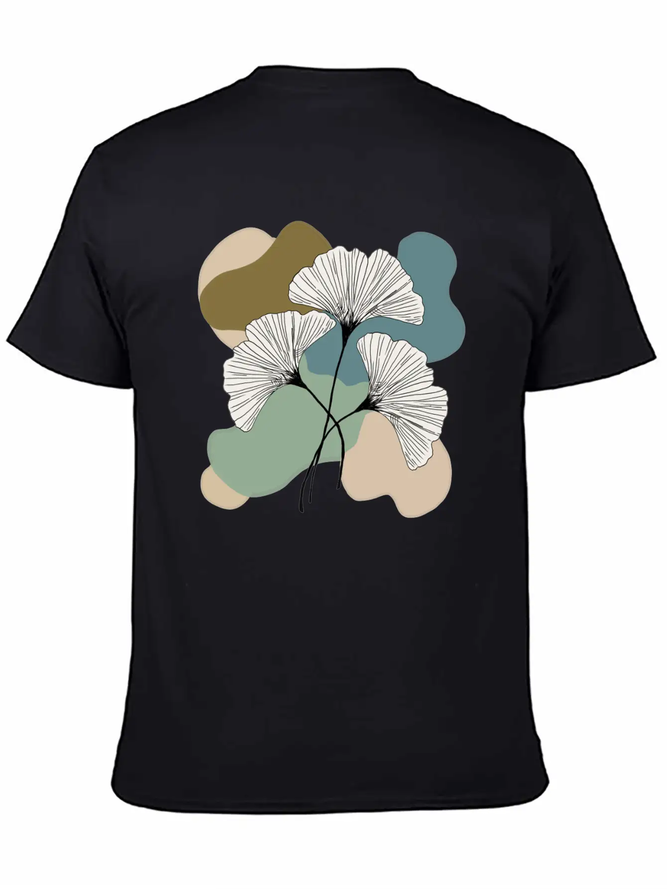 Natural Abstraction Unisex Casual T-Shirt – Clean Design For Daily Comfort