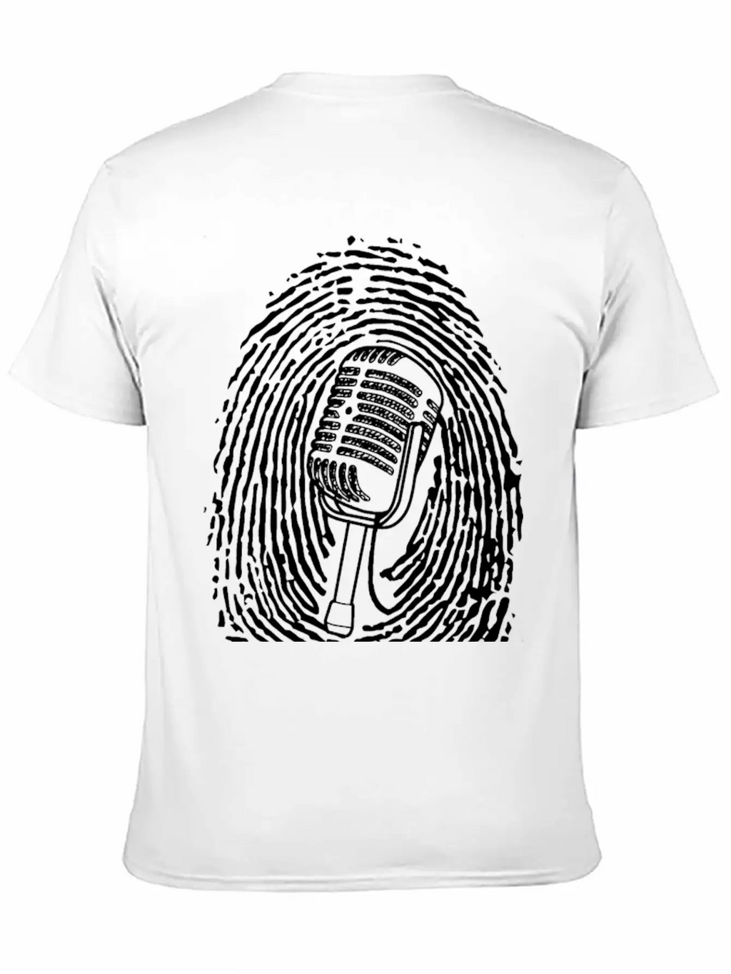 Natural Born Singer T-shirt Black Casual Graphic T-Shirt – Simple And Comfortable Daily Wear