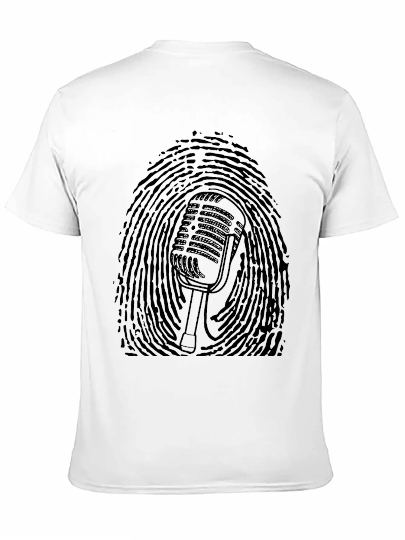 Natural Born Singer T-shirt Black Casual Graphic T-Shirt – Simple And Comfortable Daily Wear