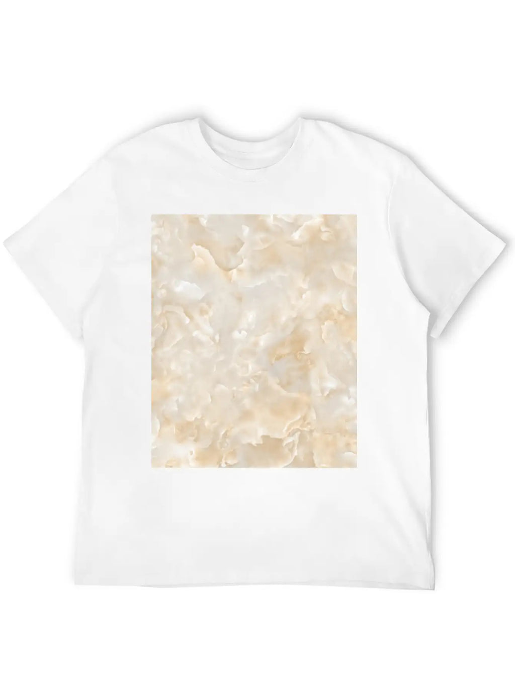 Natural Design Breathable Soft Cotton T-Shirt – Timeless Casual Look