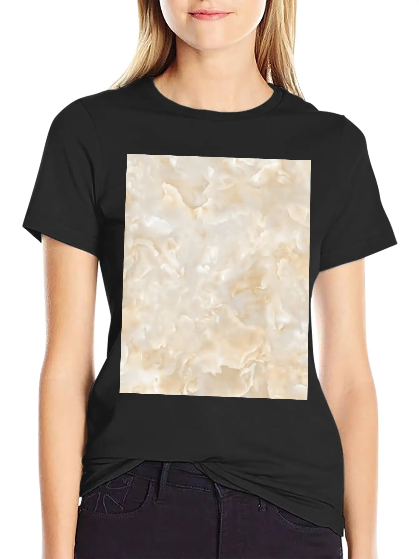 Natural Design Breathable Soft Cotton T-Shirt – Timeless Casual Look