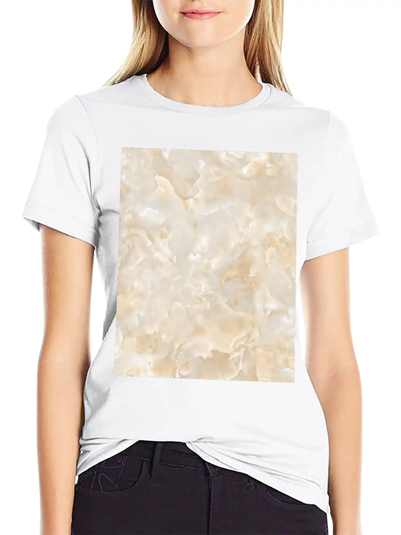Natural Design Breathable Soft Cotton T-Shirt – Timeless Casual Look