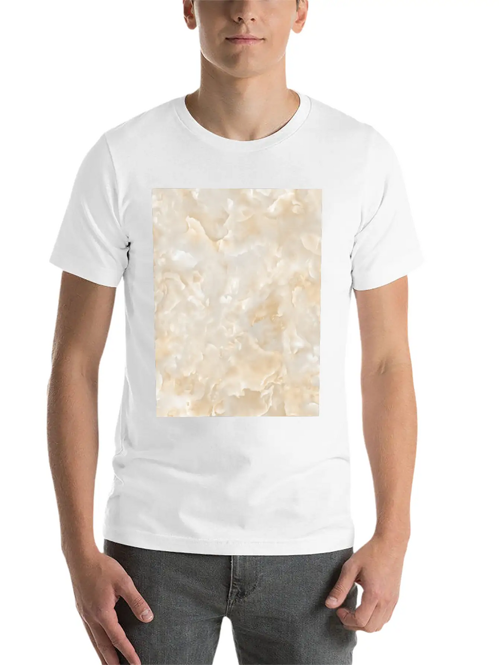 Natural Design Breathable Soft Cotton T-Shirt – Timeless Casual Look