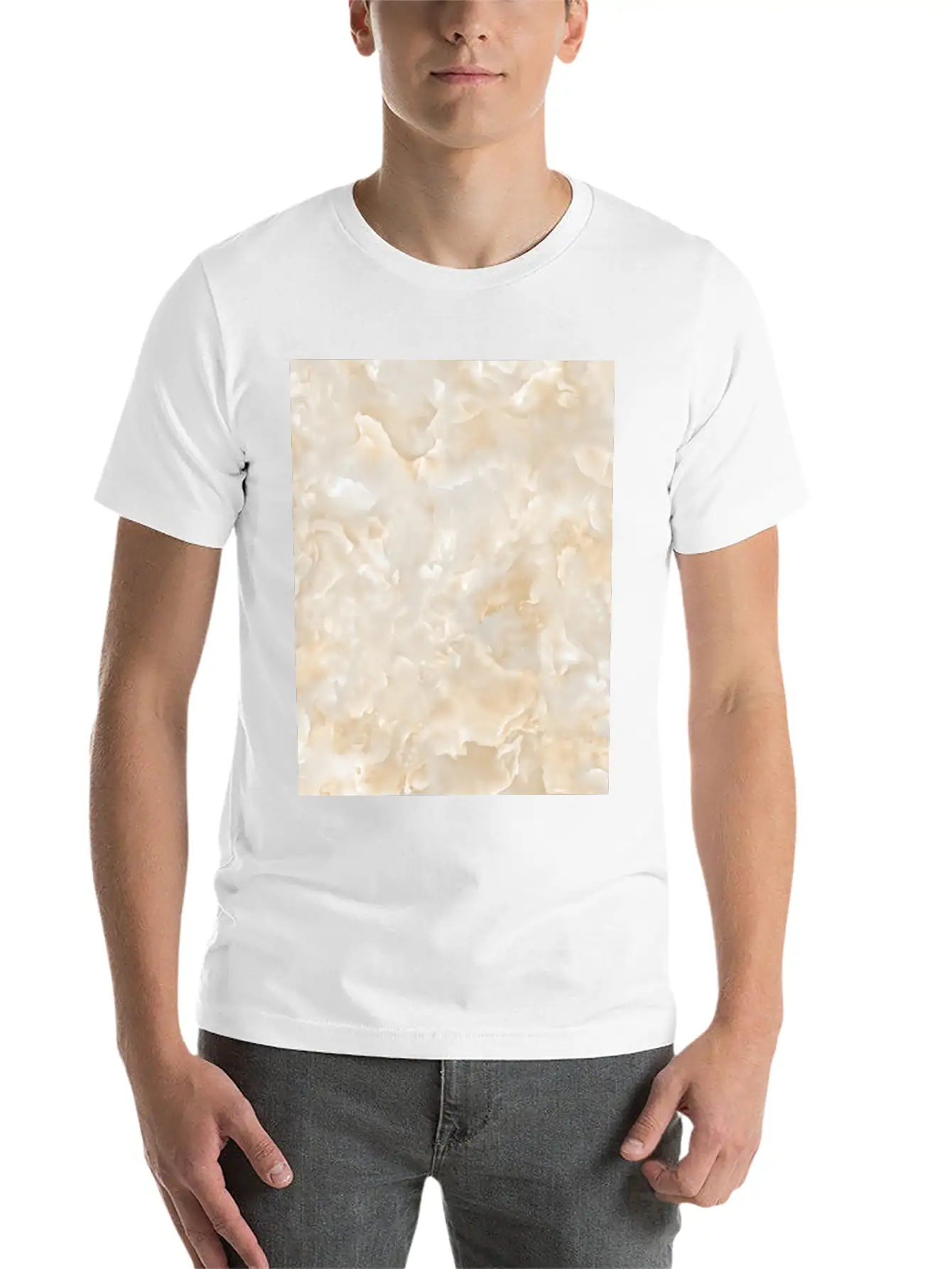 Natural Design Breathable Soft Cotton T-Shirt – Timeless Casual Look