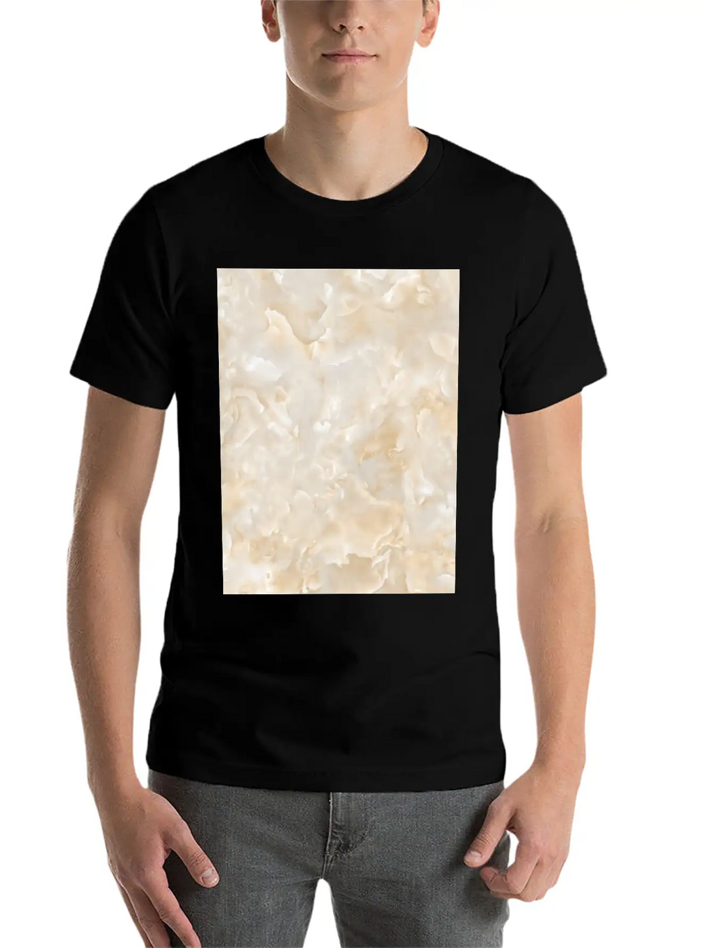 Natural Design Breathable Soft Cotton T-Shirt – Timeless Casual Look