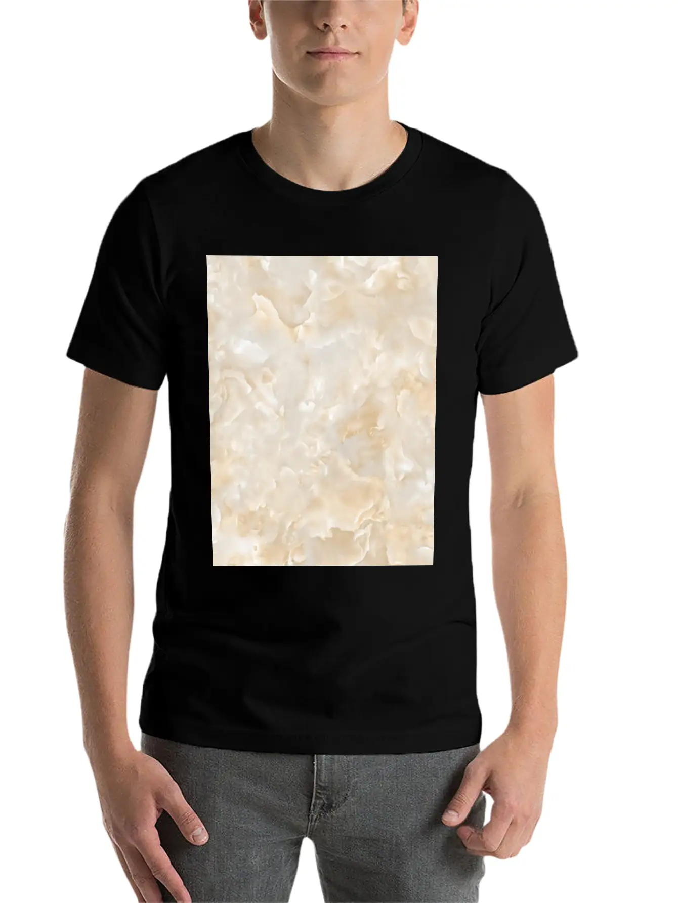 Natural Design Breathable Soft Cotton T-Shirt – Timeless Casual Look