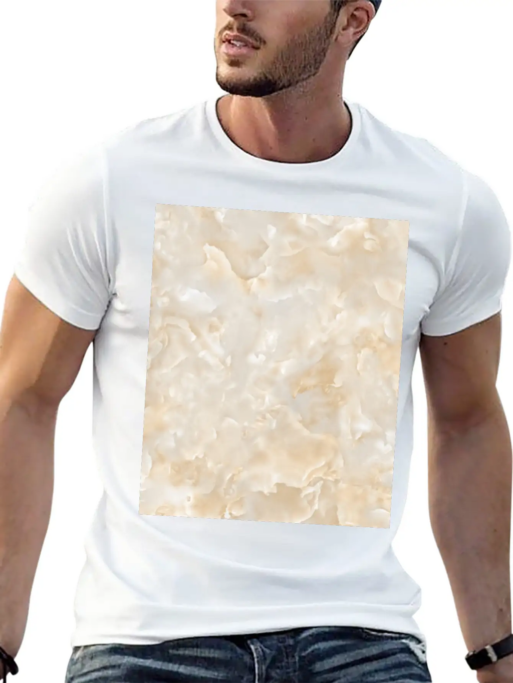 Natural Design Breathable Soft Cotton T-Shirt – Timeless Casual Look